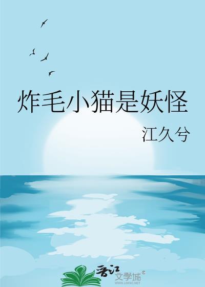 炸毛的猫咪的